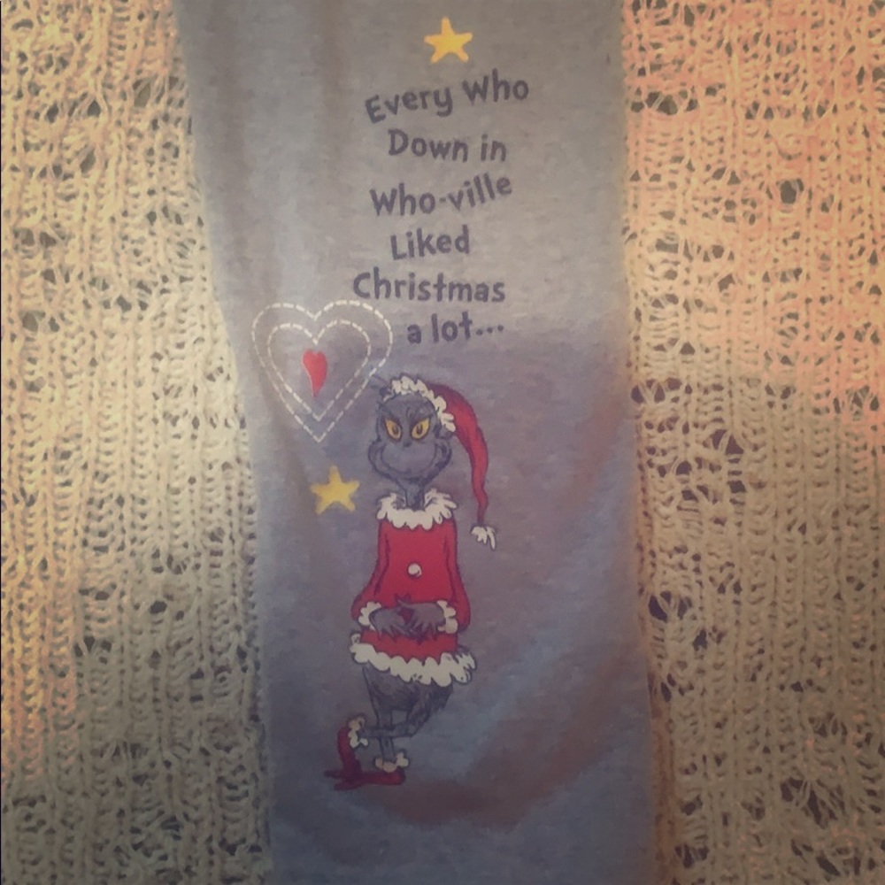 Dr.Seuss grey leggings 👖